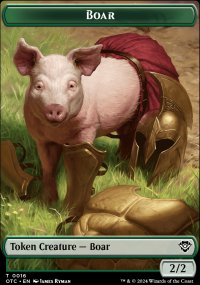 Boar - Outlaws of Thunder Junction Commander Decks