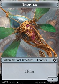 Thopter - Outlaws of Thunder Junction Commander Decks