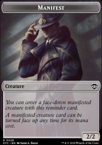 Manifest - Outlaws of Thunder Junction Commander Decks