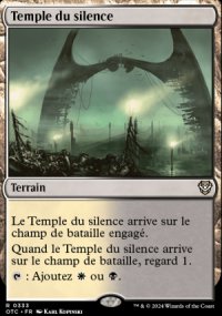 Temple du silence - 