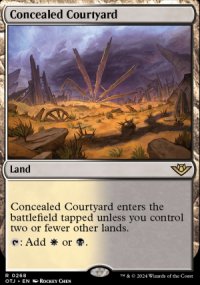 Concealed Courtyard 1 - Outlaws of Thunder Junction