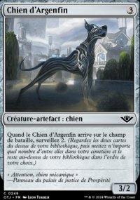 Chien d'Argenfin - 