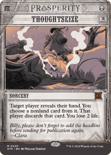 Thoughtseize 1 - Thunder Junction - Breaking News