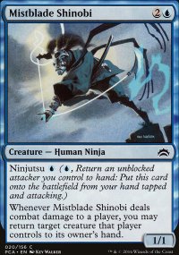 Mistblade Shinobi - Planechase Anthology decks