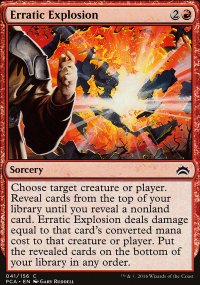 Erratic Explosion - Planechase Anthology decks