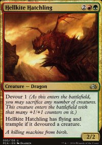 Hellkite Hatchling - Planechase Anthology decks