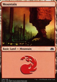 Mountain 3 - Planechase Anthology decks