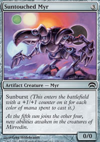 Suntouched Myr - Planechase decks