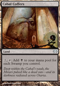 Cabal Coffers - Planechase decks