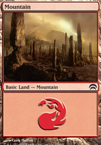 Mountain 1 - Planechase decks