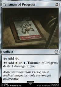 Talisman of Progress 1 - Fallout