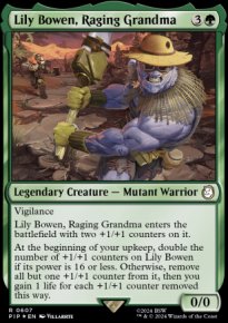 Lily Bowen, grand-mre enrage - 