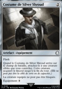 Costume de Silver Shroud - 