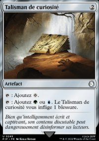 Talisman de curiosit - 