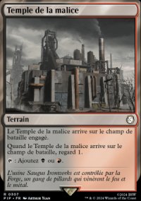 Temple de la malice - 