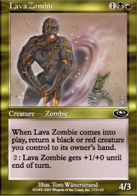 Zombie des laves - 