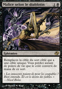 Malice selon le diablotin - 