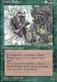 Giant Badger - 