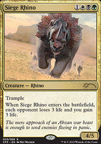 Rhinocros de sige - 