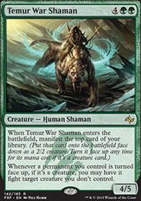 Temur War Shaman - 