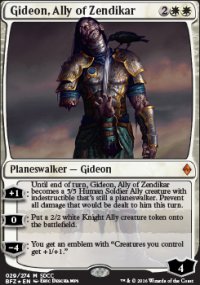 Gideon, Ally of Zendikar - 