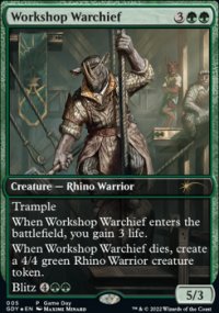 Workshop Warchief - Misc. Promos