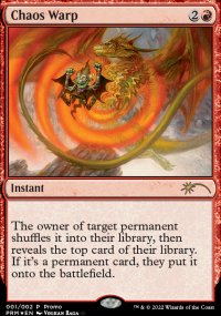 Chaos Warp - Misc. Promos