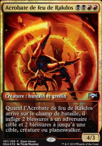 Acrobate de feu de Rakdos - 