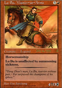 Lu Bu, Master-at-Arms - 