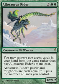 Allosaurus Rider - Prerelease Promos