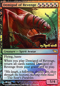 Demigod of Revenge - Prerelease Promos