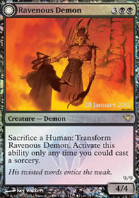 Ravenous Demon - Prerelease Promos