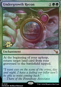 Undergrowth Recon - Prerelease Promos