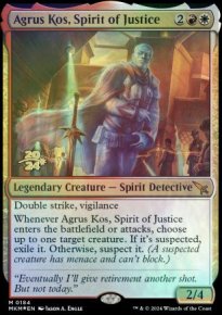 Agrus Kos, Spirit of Justice - 