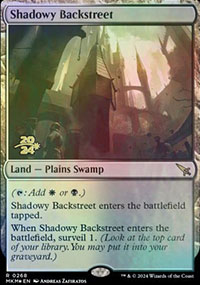 Shadowy Backstreet - Prerelease Promos