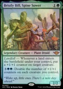 Bristly Bill, Spine Sower - Prerelease Promos