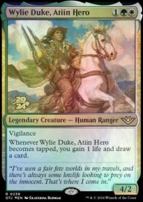 Wylie Duke, Atiin Hero - 