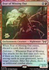 Peur de rater quelque chose - Prerelease Promos