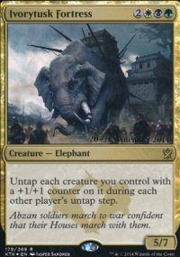 Ivorytusk Fortress - Prerelease Promos