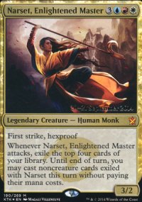 Narset, Enlightened Master - Prerelease Promos