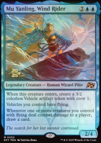 Mu Yanling, cavalire des vents - Prerelease Promos