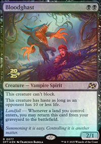 Excration de sang - Prerelease Promos