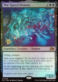 Le Dmon de la vitesse - Prerelease Promos