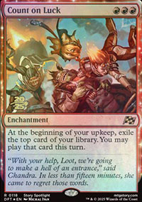 Compter sur la chance - Prerelease Promos