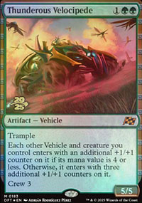 Vlocipde tonitruant - Prerelease Promos
