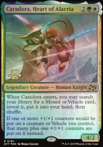 Caradora, cur d'Alacria - Prerelease Promos