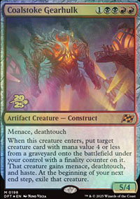 Carcasse mcanique brlecharbon - Prerelease Promos