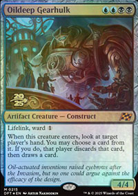 Carcasse mcanique noirptrole - Prerelease Promos