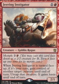 Jeering Instigator - Prerelease Promos