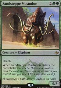 Sandsteppe Mastodon 2 - Prerelease Promos